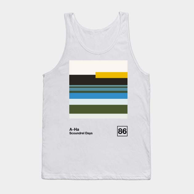 Scoundrel Days / Minimalist Style Graphic Artwork Design Tank Top by saudade